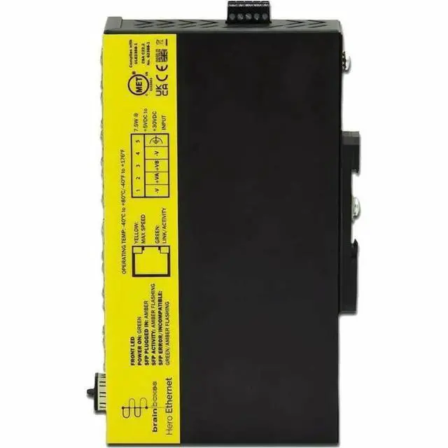 Alt view image 2 of 2 - Brainboxes Hardened Industrial 14x 10/100, 2x 1G & 1x SFP Ethernet Switch