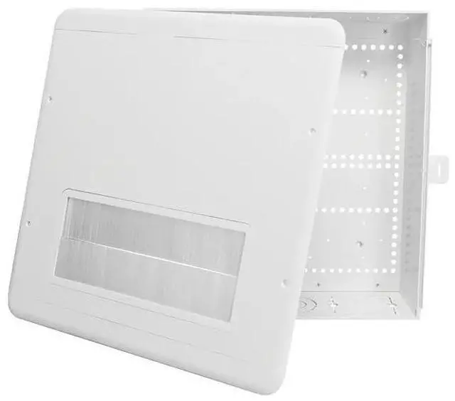 Alt view image 10 of 10 - DataComm Electronics 80-1500-BR 15-Inch Plastic Enclosure Box with Brush Cover