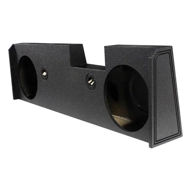 Alt view image 6 of 6 - QPower Dual 12" Q Bomb Subwoofer Box for GMC/Chevy 14-16 4-Door Crew Cab Trucks