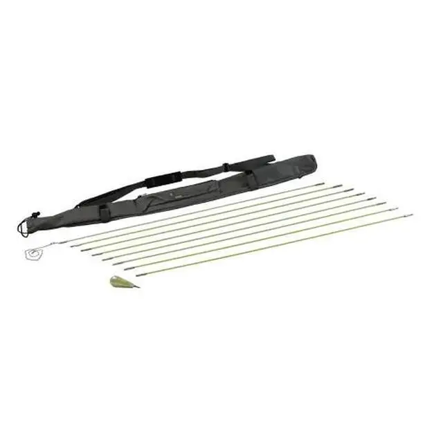 Alt view image 7 of 7 - Labor Saving Devices 81-600 Creep-Zit Compact Threaded Connector Wire Running Rod Kit, 24ft