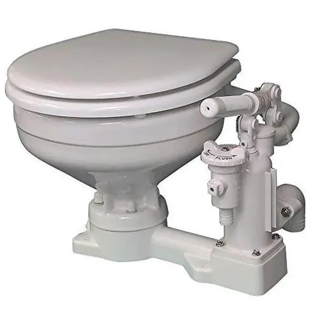 Alt view image 8 of 8 - RARITAN ENGINEERING RARITAN PH SUPERFLUSH TOILET WITH SOFT-CLOSE LID P101