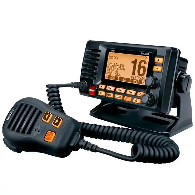 Alt view image 6 of 6 - Uniden UM725G Black VHF