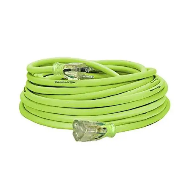 Alt view image 3 of 3 - Flexzilla Pro Extension Cord 123 AWG SJTW 50ft Outdoor Lighted Plug