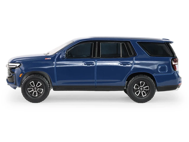 Alt view image 2 of 5 - GREENLIGHT 2024 Chevrolet Tahoe Midnight Blue Metallic Auto Mall Series 8 164 Diecast Model Car by Greenlight