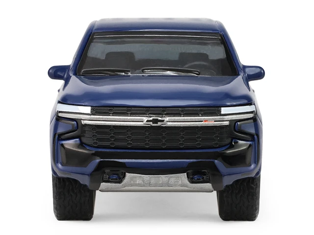 Alt view image 4 of 5 - GREENLIGHT 2024 Chevrolet Tahoe Midnight Blue Metallic Auto Mall Series 8 164 Diecast Model Car by Greenlight