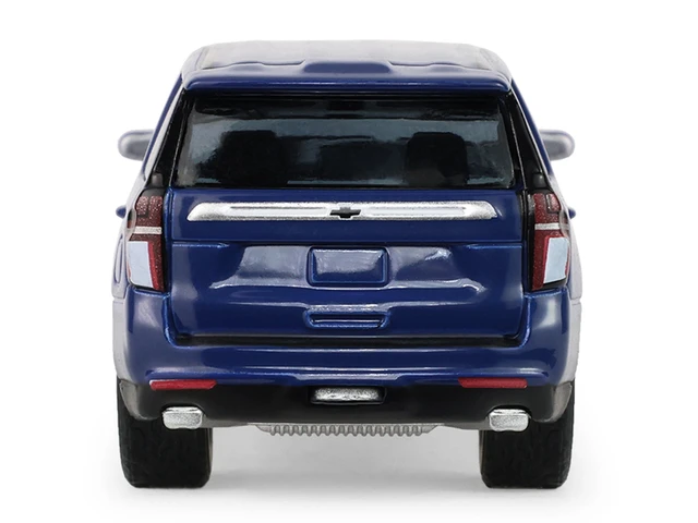 Alt view image 5 of 5 - GREENLIGHT 2024 Chevrolet Tahoe Midnight Blue Metallic Auto Mall Series 8 164 Diecast Model Car by Greenlight