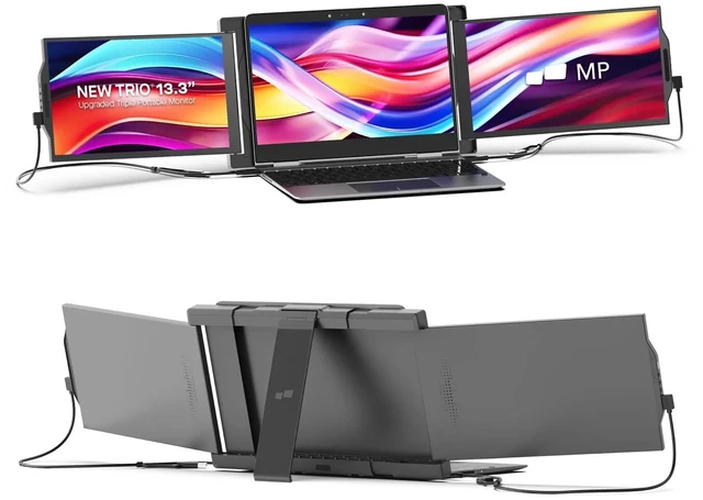 Alt view image 15 of 15 - Mobile Pixels - TRIO 2.0 13.3" LCD Monitor - Black (101-1003P04)