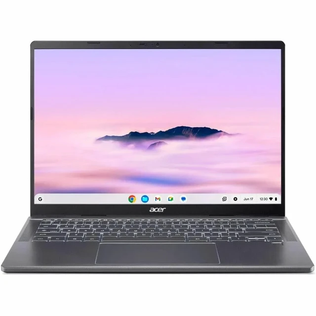 Alt view image 6 of 6 - Acer Chromebook Plus 714 CBE794152Z7 14" Intel Core U5 16GB SSD Iron NXJM5AA002