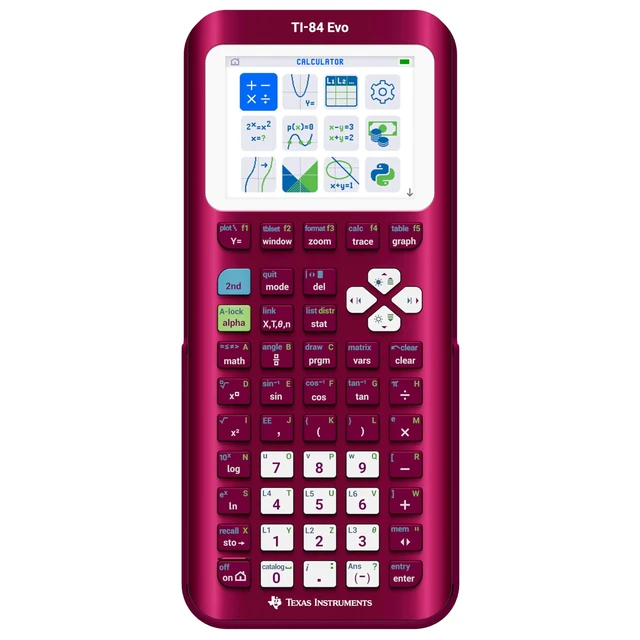 Alt view image 8 of 8 - Texas Instruments Graphing Calculator 84EVOFC1L1A8
