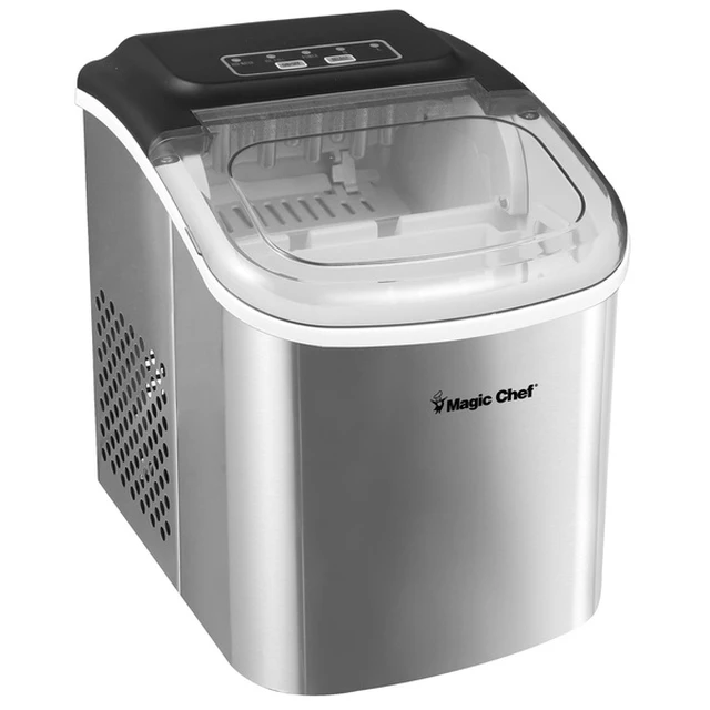 Alt view image 7 of 7 - 27 lb. Portable Countertop Ice Maker in Stainless