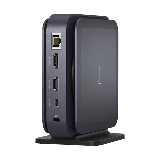Alt view image 3 of 3 - j5create JCD3198 Dual 4K HDMI Dock