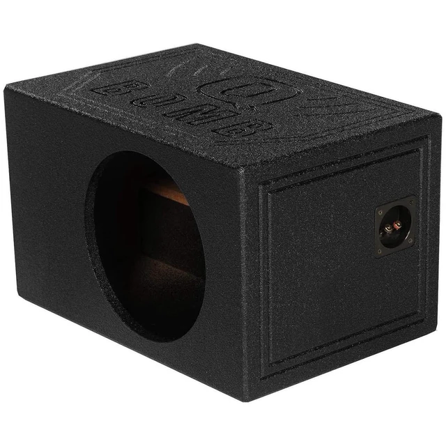 Alt view image 19 of 20 - QPower QBOMB10VL Single 10" Vented Ported Car Subwoofer Sub Box Enclosure QBOMB