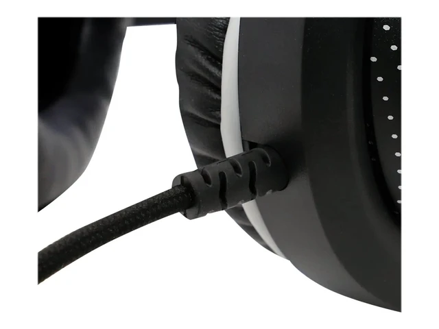 Alt view image 9 of 9 - Avid Products AE-75 Deluxe Over-Ear Classroom Computer Stereo Headset TRRS Plug, Black, Great for Gaming and E-Sports