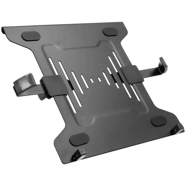 Alt view image 8 of 8 - Mount-It! Laptop Holder Mount Tray 16" Max Screem | Attaches to Monitor Stand