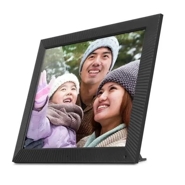 Alt view image 5 of 5 - Aluratek 11.6" WiFi Digital Photo Frame with Live Video Chat, Touchscreen, 16GB Built-in Memory (AFT11F), Black AWS217F