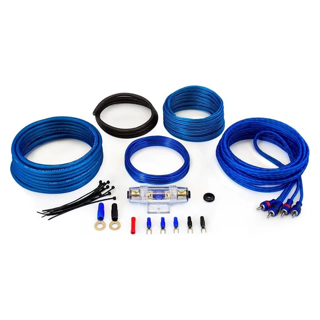 Alt view image 9 of 9 - Stinger SSK8 8 Gauge Select Wiring Kit with Ultraflexible Copper-Clad Aluminum Cables
