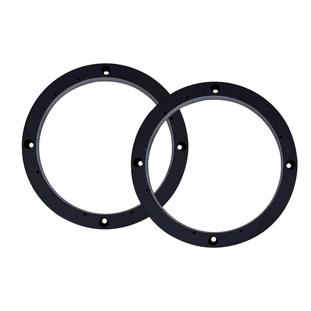 Alt view image 2 of 4 - Audiopipe RINGPVC6 6.5 Universal Speaker Space Rings - Adds 1 Extra Mounting Depth