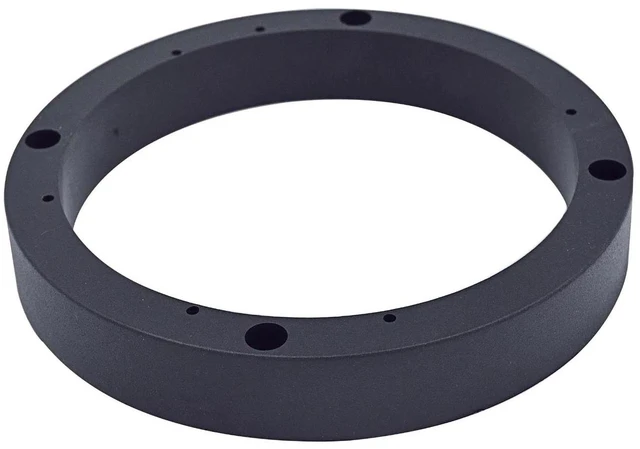 Alt view image 3 of 4 - Audiopipe RINGPVC6 6.5 Universal Speaker Space Rings - Adds 1 Extra Mounting Depth