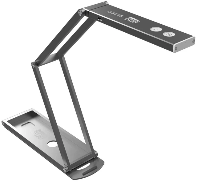 Alt view image 18 of 18 - Adesso 4K Ultra HD 8MP USB Document Camera & Webcam with Built-in Microphone, LED Light, Autofocus, Multi-Jointed Design, Folding for Live Demo, Web Conferencing, Distance Learning, Remote Teaching