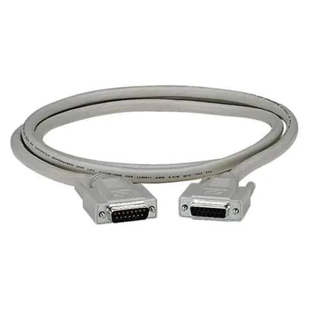 Alt view image 3 of 3 - Black Box 25ft DB15 Molded Shielded M/F Data Cable EGM16T0025MF