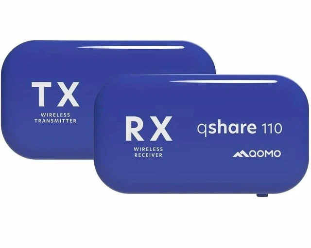 Alt view image 2 of 2 - Qomo HiteVision Wireless HDMI Transceiver + Receiver Model QShare 110