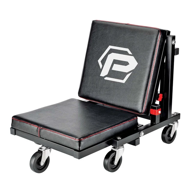 Alt view image 2 of 5 - Powerbuilt Low Creeper Seat Roller Stool 2in1 Design