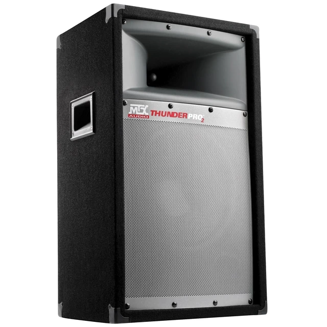 Alt view image 18 of 20 - MTX TP1100 Thunder Pro2 10" 2-Way 200W Full-Range Cabinet Portable Loudspeaker