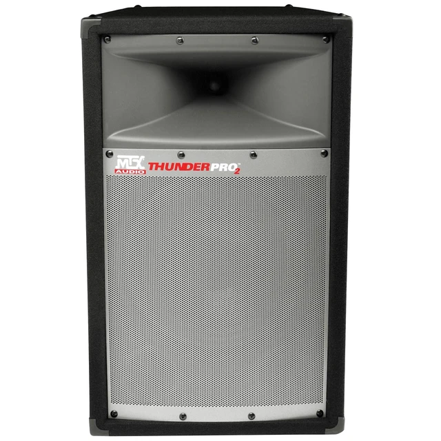 Alt view image 20 of 20 - MTX TP1100 Thunder Pro2 10" 2-Way 200W Full-Range Cabinet Portable Loudspeaker