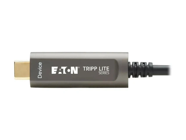Alt view image 8 of 8 - Tripp Lite 15m USB-A to USB-C AOC Cable M/M USB 3.2 Gen 2 Black U428F15MD321
