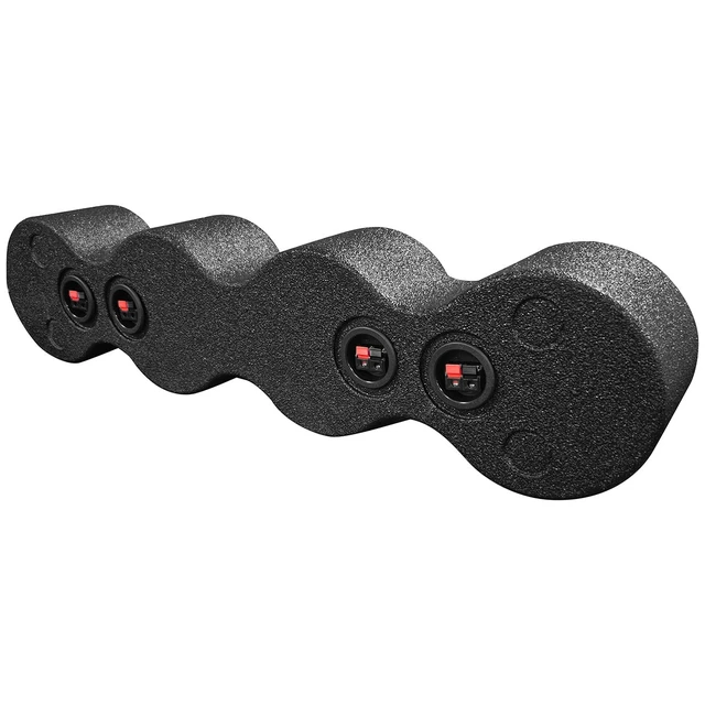 Alt view image 3 of 3 - QPower QBOMB Sealed Empty Speaker Pod for 4 65 Speakers