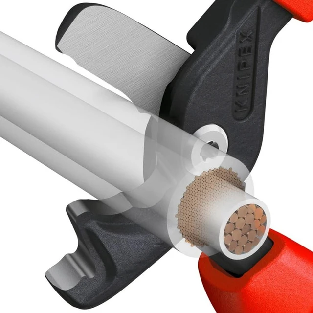 Alt view image 3 of 5 - Knipex StepCut XL Cable Shears 250mm