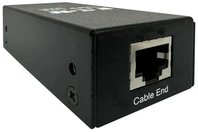 Alt view image 6 of 6 - Tripp Lite series B110-SP-POEC-10 In-Line PoE Surge Protector - Wireless Access Point, Camera - Black - RJ-45 - RJ-45 - 2 kA - Network, RJ-45, PoE, Ethernet, PoE++ - DIN Rail Mountable - TAA Compliant