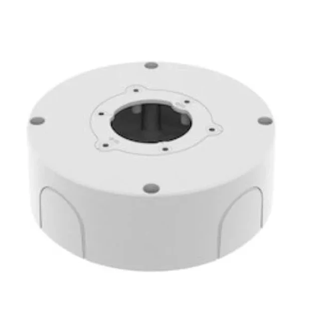 Alt view image 4 of 4 - Hanwha Techwin Mounting Box for Network Camera - White - Aluminum