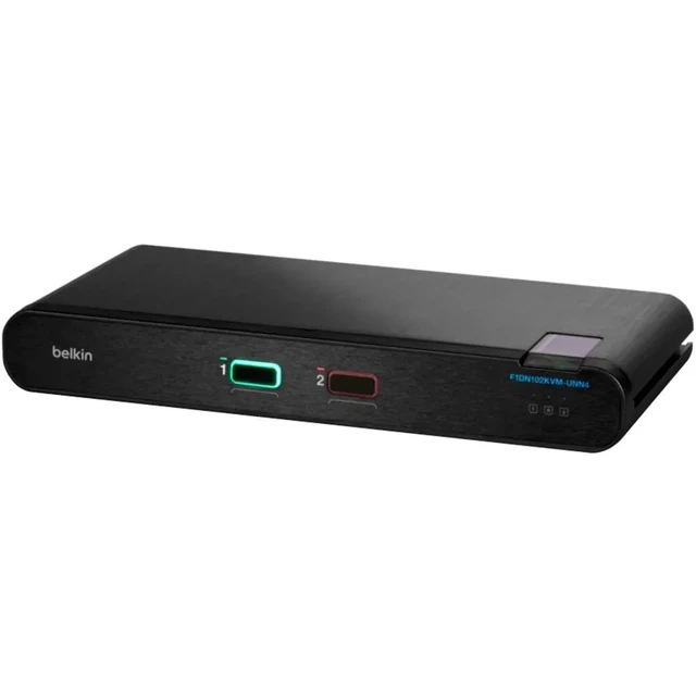 Alt view image 2 of 2 - Belkin 2nd Gen Secure KVM Switch 2-Port Single Head F1DN102KVMUNN4