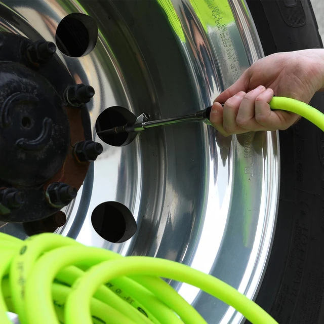 Alt view image 7 of 7 - FLEXZILLA HGH2-FZ Flexzilla Truck Tire Inflator Kit w/ 3/8in x 50ft Hose