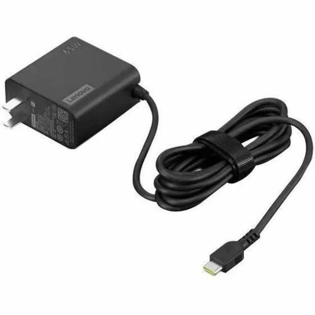Alt view image 5 of 5 - Lenovo 65W USB-C Wall Adapter - 65 W - 120 V AC, 230 V AC Input - 20 V DC/3.25 A Output - Black