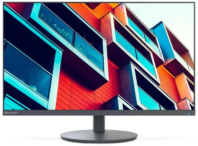 Alt view image 7 of 7 - Sharp MultiSync DD-E244F 24" Class Full HD LED Monitor - 16:9 - Black - 23.8" Viewable - In-plane Switching (IPS) Technology - LED Backlight - 1920 x 1080 - 16.7 Million Colors - 250 Nit - 6