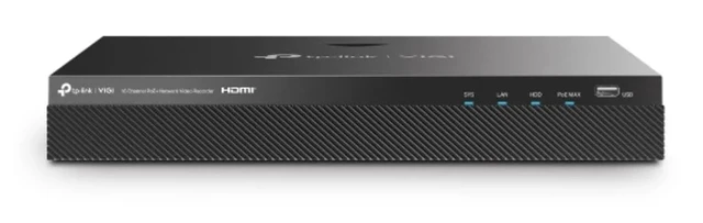 Alt view image 7 of 7 - TP Link VIGI NVR2016H-16MP - VIGI 16 Channel PoE+ Network Video Recorder - Network Video Recorder - HDMI - 4K Recording
