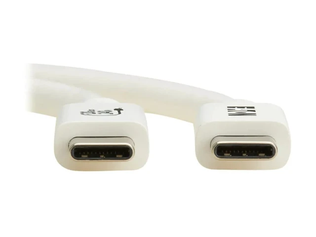 Alt view image 8 of 8 - Tripp Lite series USB4 20Gbps Cable (M/M), White, 6.6 ft. U521-1P0M-WH20G