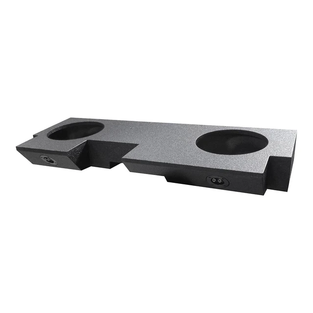 Alt view image 4 of 4 - QPower QBOMB 2Hole 10 Sealed Subwoofer Box for Jeep Gladiator