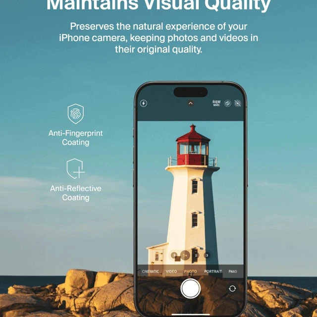Main image of Belkin GLASSEZ FRAME1515 PLUS CAMERA PROTECTOR 2PK