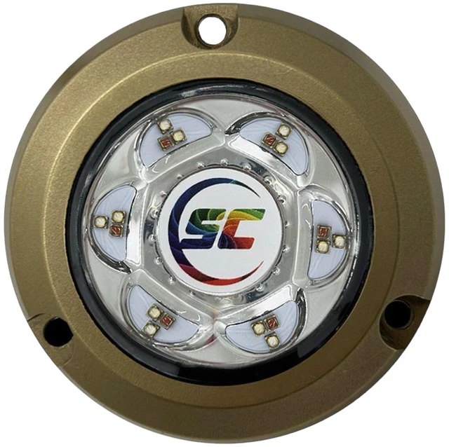 Main image of Shadow Caster SC2 Underwater LED Light Color Changing 12v Bronze Surface Mount