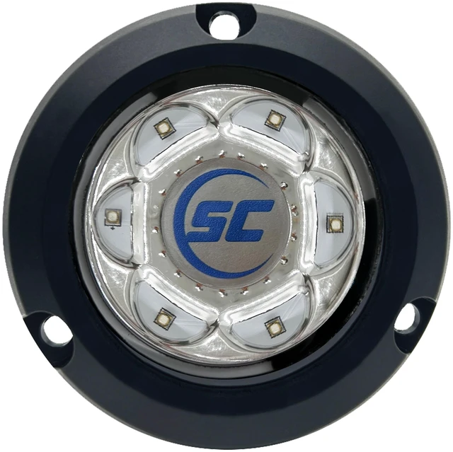 Main image of Shadow Caster SC2 Underwater LED Light Bimini Blue 12v Composite Surface Mount