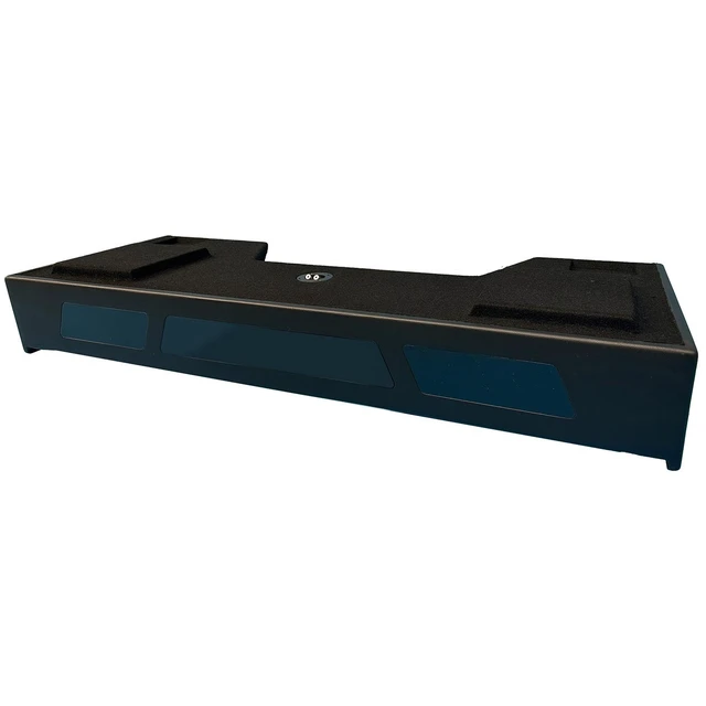 Alt view image 3 of 4 - QPower QLuxe Dual 12 Sealed Subwoofer Box for Dodge 2019