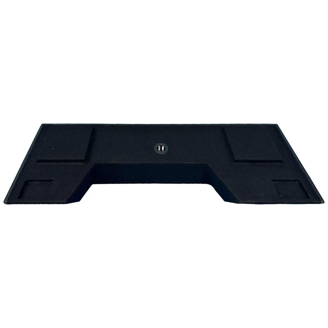 Alt view image 4 of 4 - QPower QLuxe Dual 12 Sealed Subwoofer Box for Dodge 2019