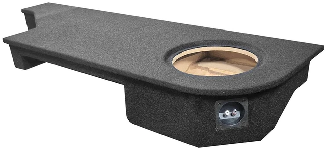 Alt view image 4 of 5 - QPower Tacoma Double Cab 2024 Single 10 Sealed Empty Woofer Enclosure