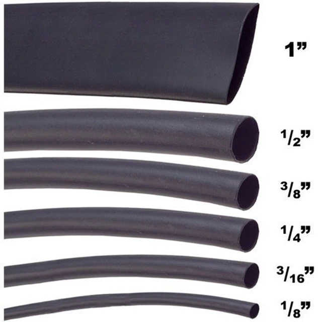 Alt view image 7 of 8 - XSCORPION HST181BK HEAT SHRINK TUBING(HST18BK) 1/8 100 FT