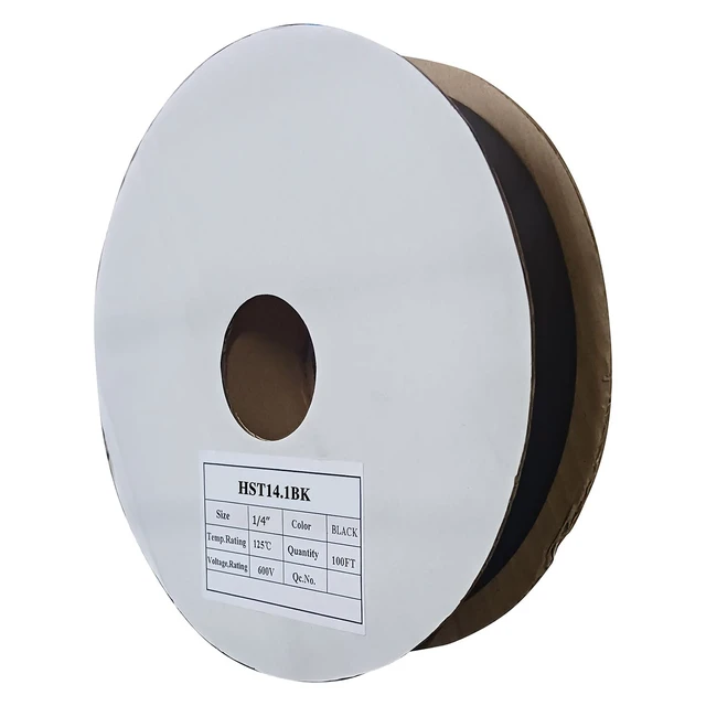 Alt view image 6 of 8 - XSCORPION HST14.1BK HEAT SHRINK TUBING(HST14BK) 1/4 100FT