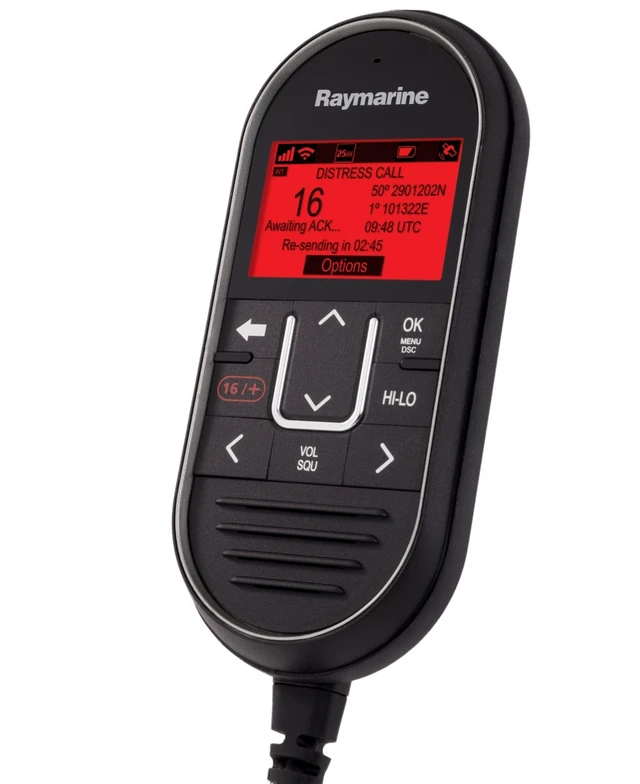 Alt view image 6 of 6 - RAYMARINE RAYMIC HANDSET 2ND STATION FOR RAY60 AND RAY70 A80289
