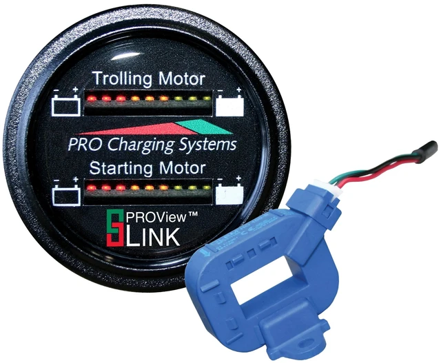 Main image of Dual Pro Lithium Battery Gauge with Dual Display